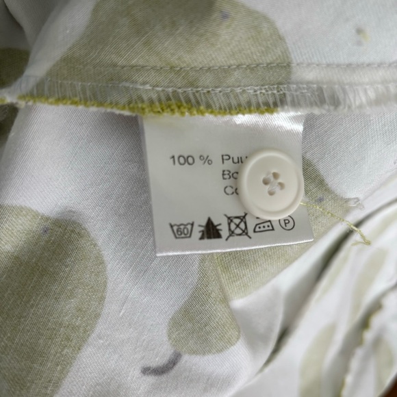 MARIMEKKO Päärnyä Pear Print Cotton Twill Jacket Mika Piirainen 40 / 12 - Picture 11 of 12